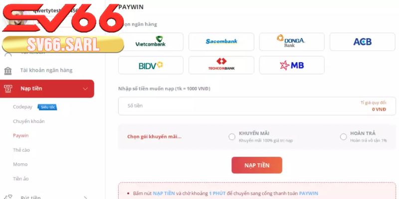 3 bước nạp tiền bằng ứng dụng internet banking
