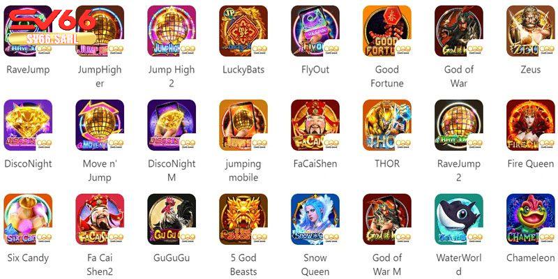 Chuyên mục quay thưởng với nhiều sảnh Slot Games nổi bật